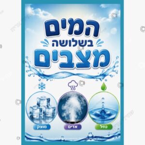 תמונת מוצר: המים בשלושה מצבים muwkbsbyx4y3 muwkbtot9kqy
