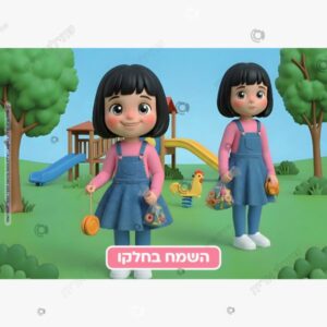 תמונת מוצר: השמח בחלקו צבעוני בנות mvdib9m38g0p mvdibe0wwmu4