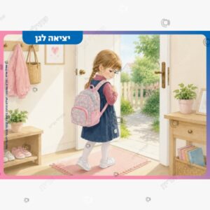 תמונת מוצר: התארגנות ויציאה בבוקר בנות mv9eevmq0aeg p2 mv9eeybdybme