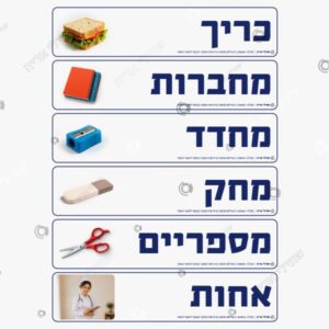 תמונת מוצר: כרטיסי אורינות בנושא בית הספר mt6yfv5brgb0 p2 mt6yg0dz9l0r