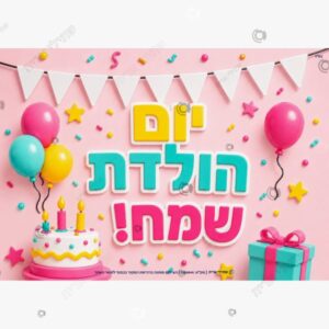 תמונת מוצר: כריכה לחוברת ליום הולדת עליז בנות mt6wlmag6dwi mt6wlnidxyx2