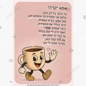 תמונת מוצר: מזכרת לאסיפת הורים בנות קפה mt6xiaun0wb7 mt6xic45nxjv