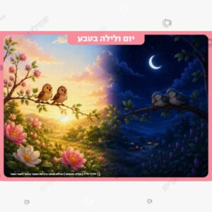 תמונת מוצר: מעבר בין יום ללילה בטבע mtijjv2cj5dk mtijjvc63skl