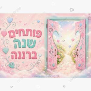 תמונת מוצר: פותחים שנה ברננה כרזה mt8iyigdw5vw mt8iyizpur8b